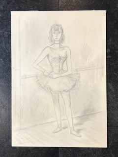 Ballerina di Henri Fehr - Disegno 50x35 cm