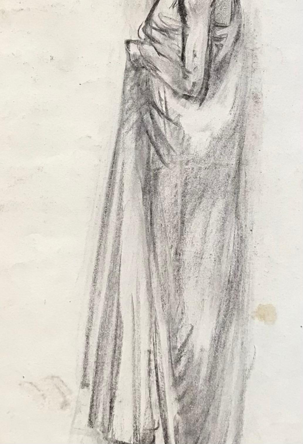 Arbeit auf Papier
Skizze von Pierrot, der seine Gitarre stimmt, auf der Rückseite des Kunstwerks
