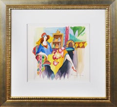 Pintar dibujos figurativos y acuarelas
