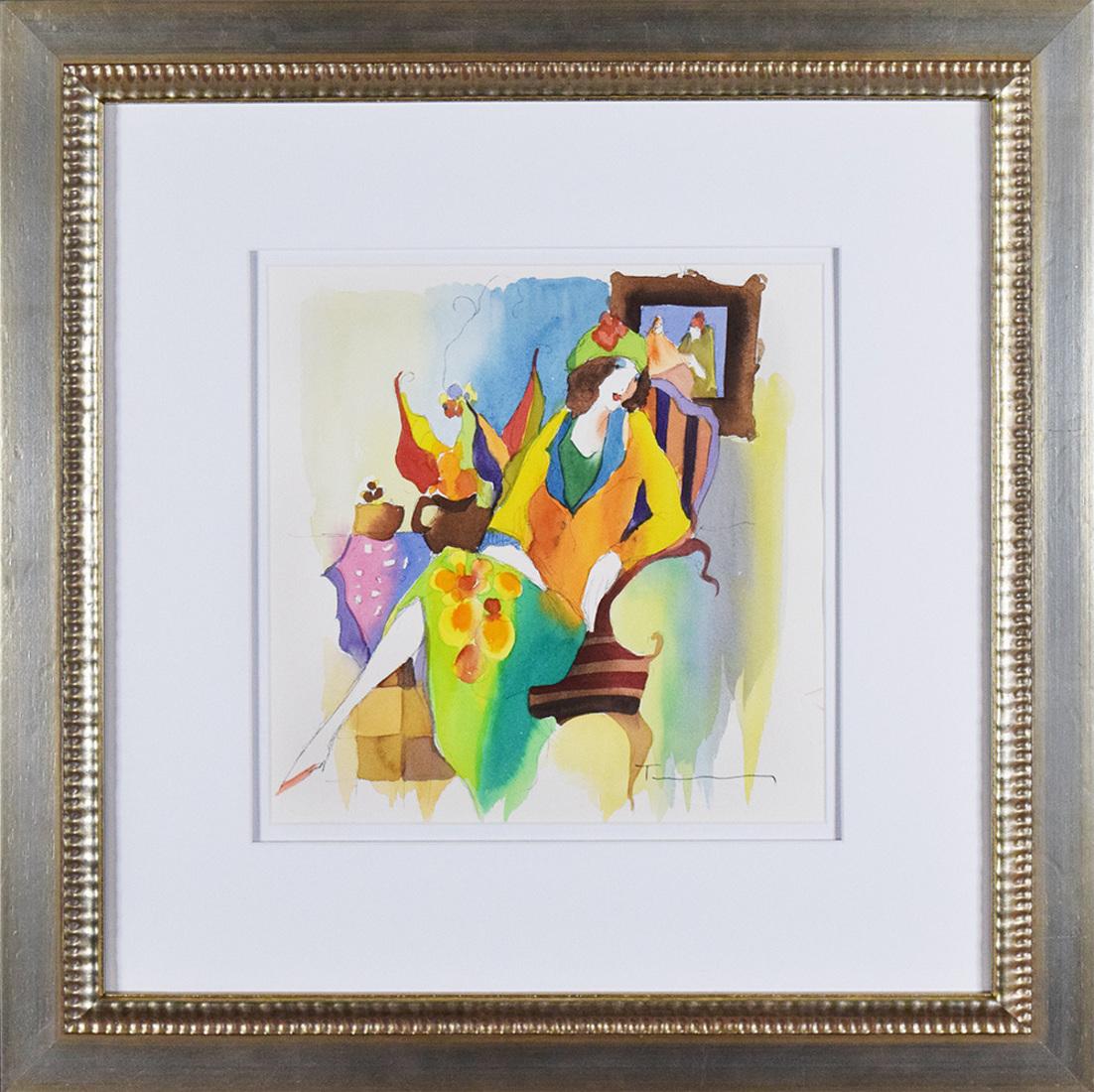 Modern Art Figurative Drawings and Watercolors