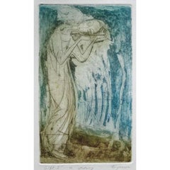Gift I. 1992, a / e, Papier, Radierung, 23x13 cm, Gift I.