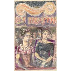 Boîte. 1928, papier, technique mixte, 28 x 16,5 cm