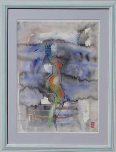 Alba mattutina. 2014, carta, acquerello, 48x36 cm