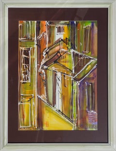 Old Town. 2010, Papier, Aquarell, 48x36 cm