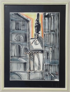 Old Town in winter. 2010, paper, watercolor, 48x36 cm