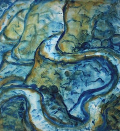 Roue de montagne. Années 1960. Aquarelle sur papier, 59x54,5 cm
