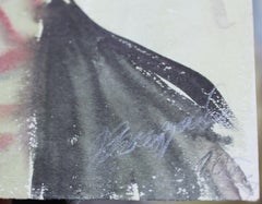 Portrait. 1961. Watercolor on paper, 29, 5x21 cm