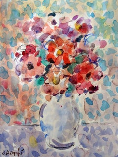 Vintage Flowers  Paper, watercolor, 1994, 40x30 cm