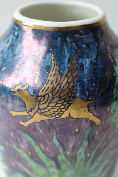 Night  2009. Painted porcelain vase, h. 20 cm, dia. 11 cm