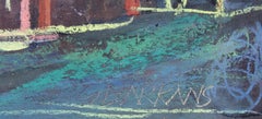 Venice at night  2007. Paper, pastel, 19 x 27 cm
