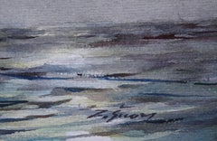 Sailboats I. Watercolor on paper, 18x24 cm