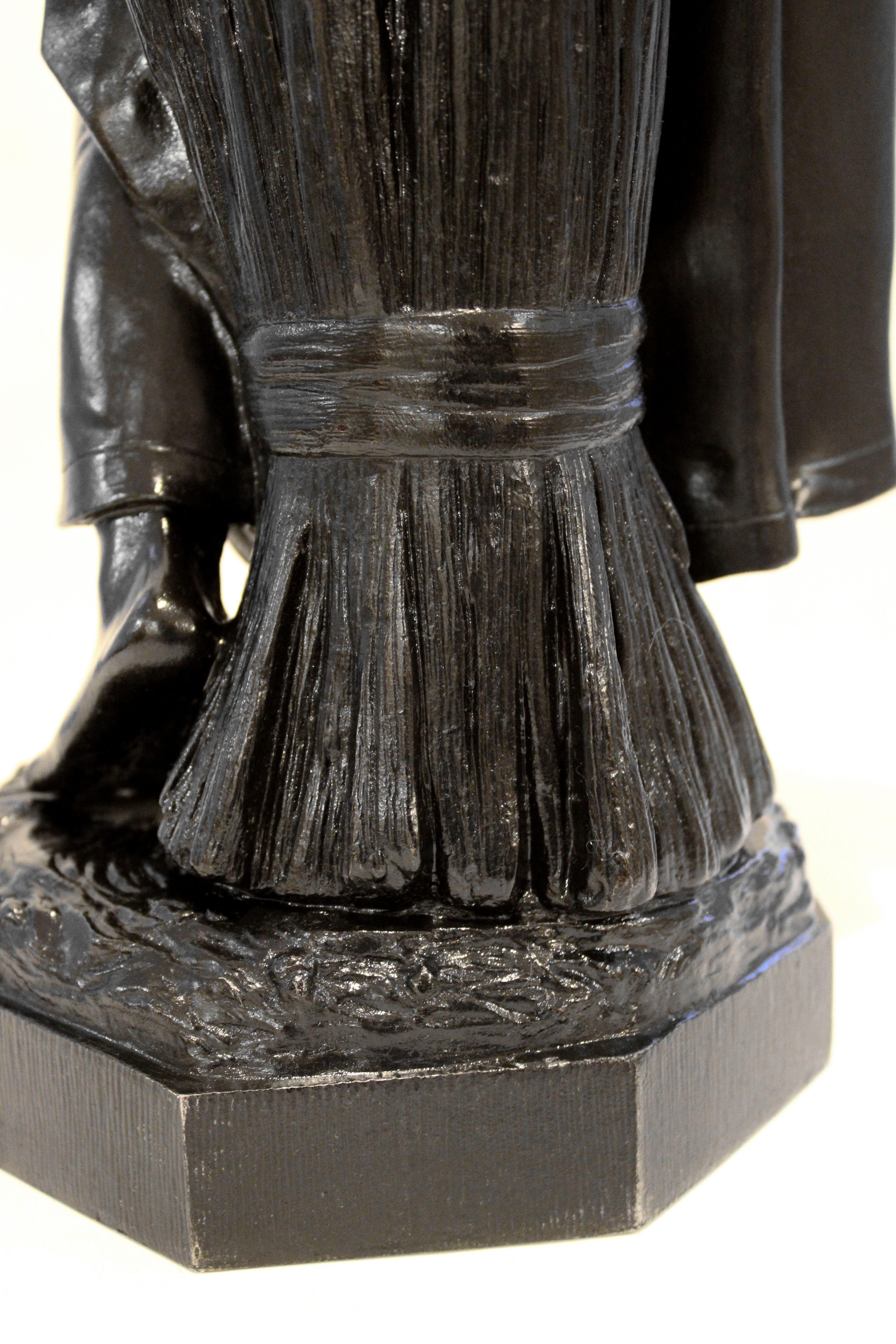 Ruth. 1902. ferro battuto, h 61 cm; l 27 cm stampo Kuznetsov, fabbrica KASLI 13