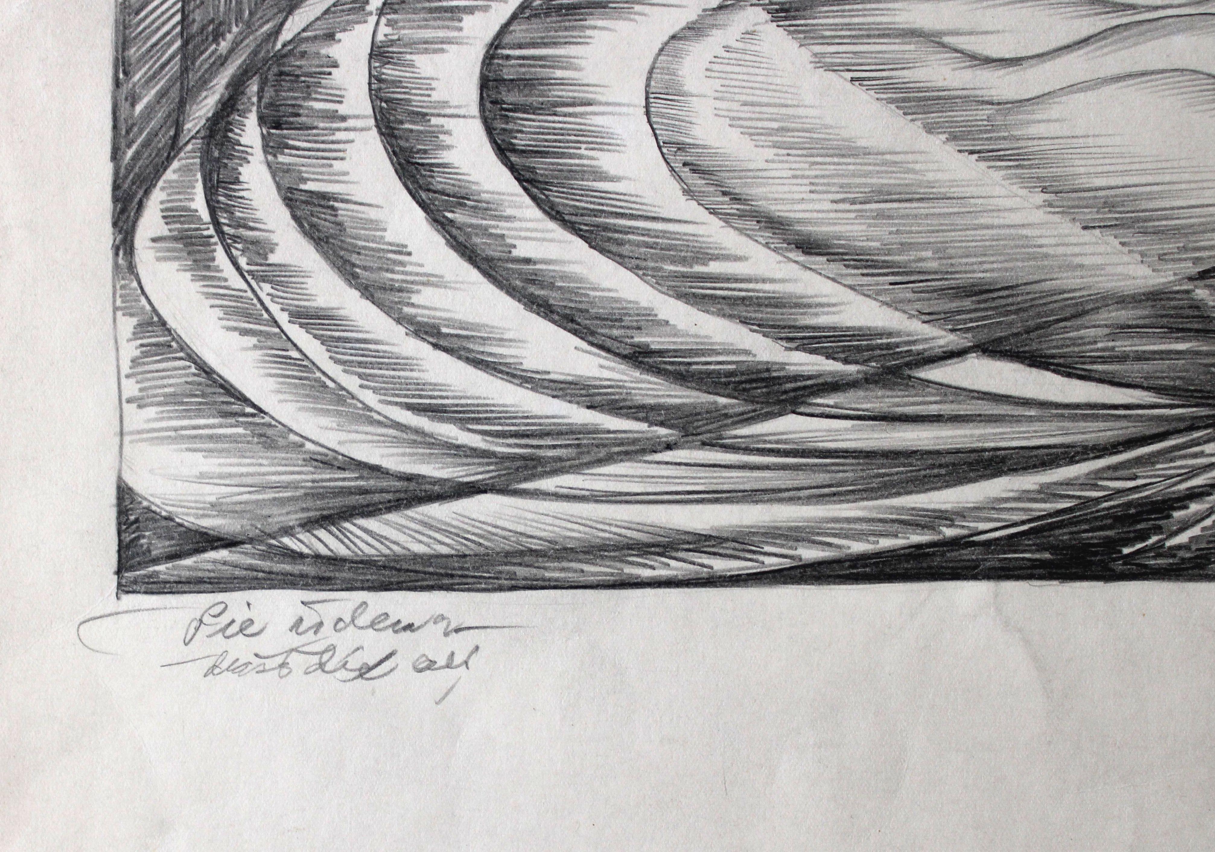 Swallows by the water. 1976, papier, crayon, 45, 5 x 40, 5 cm

Dzidra Ezergaile (1926-2013)
Né à Riga. Les années scolaires alternent avec des travaux d'été à la campagne. En 1947, elle a commencé ses études à la faculté d'architecture de la LVU,
