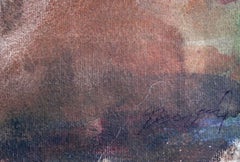 Portrait. 1966. watercolor on paper, 35.5x30 cm