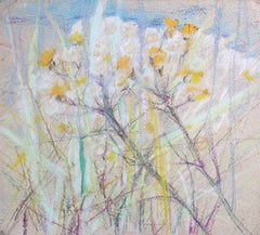 Sensación de primavera. Papel, pastel 21x23 cm