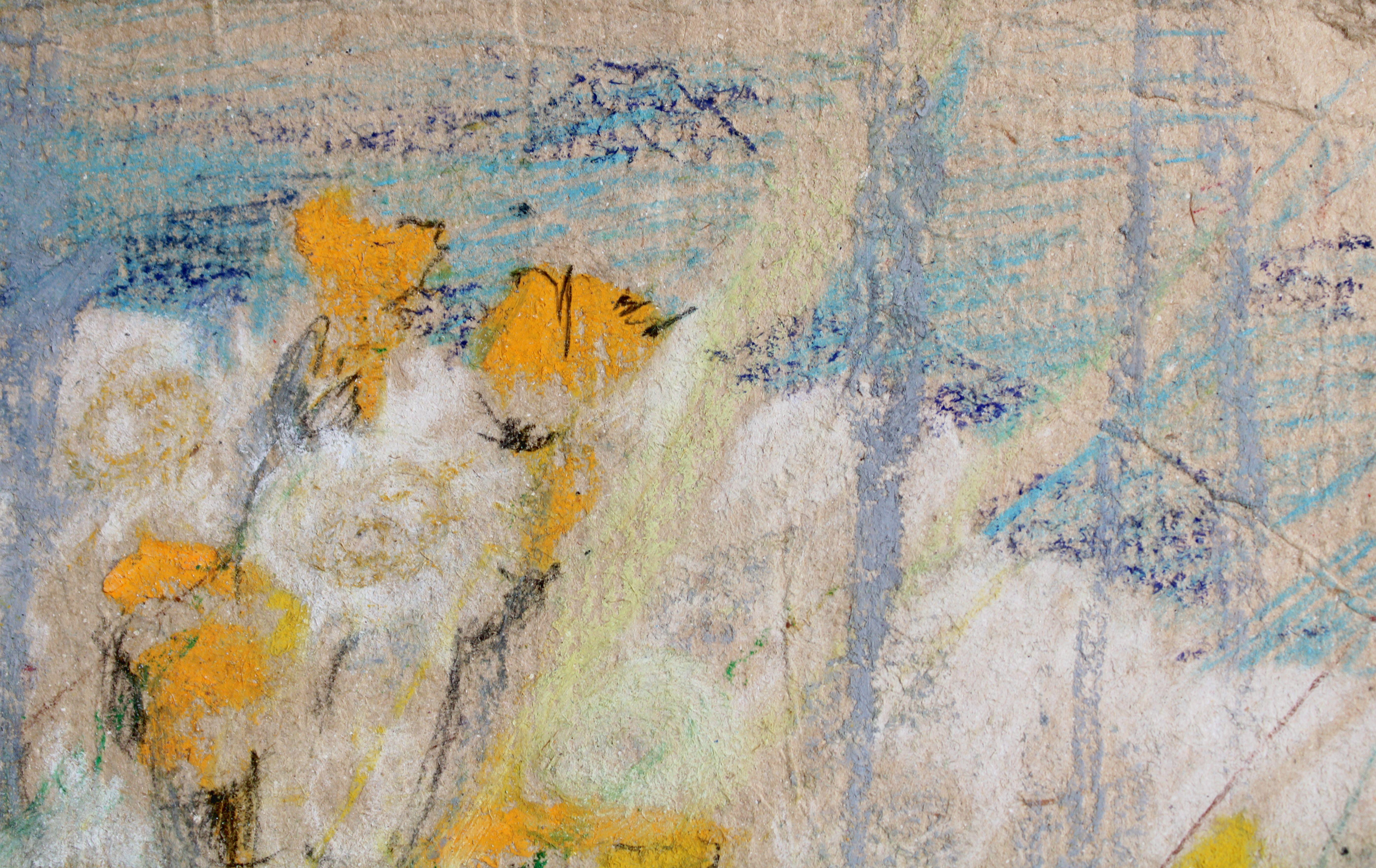 Gefühl des Frühlings. Papier, Pastell 21x23 cm

Victor Karnauh (1950, Gebiet Dnepropetrowsk, Ukrainische SSR - 2012, Gebiet Dnepropetrowsk, Ukraine) - Maler, Denkmalgestalter, Absolvent der Lettischen Kunstakademie. Er hatte eine Vielzahl von