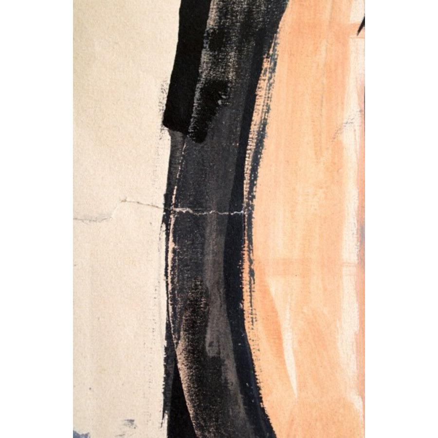 Schizzo. Anni '30, acquerello, matita su carta, 42x27 cm - Figurative Art Beige di Romans Suta