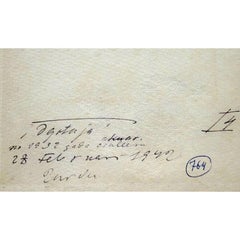 Danseuse. 1932, papier, technique mixte, 26,5 x 19 cm