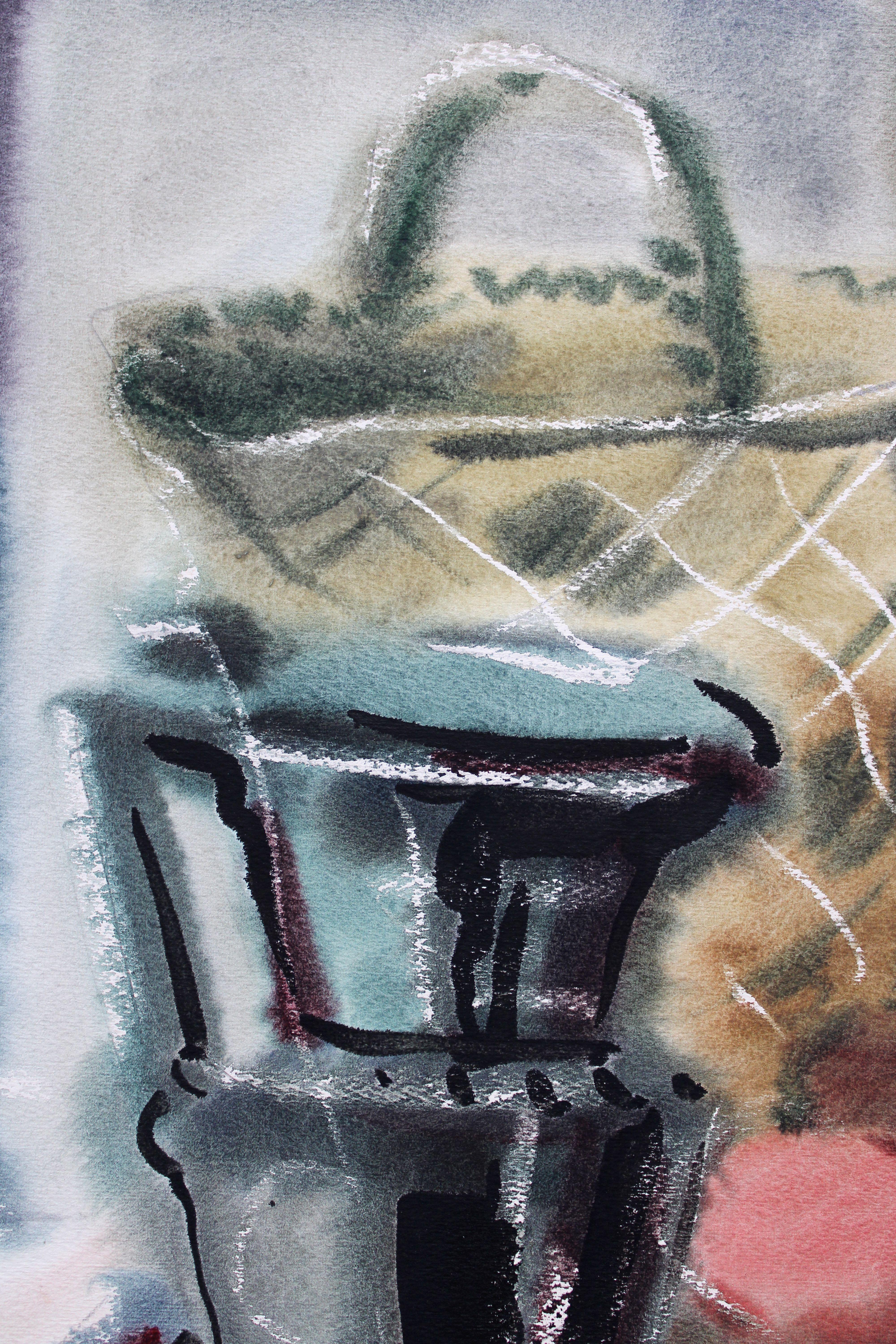 Still life with a basket  1970's, watercolor on paper, 76x55 cm

Jekabs Arturs Springis 

(1907– 2004) Painter, Latvia

1924 – 1927 – he learned at Aizpute Secondary School
1927 – 1930 – learning at Liepaja Art Craft School, department of decorative