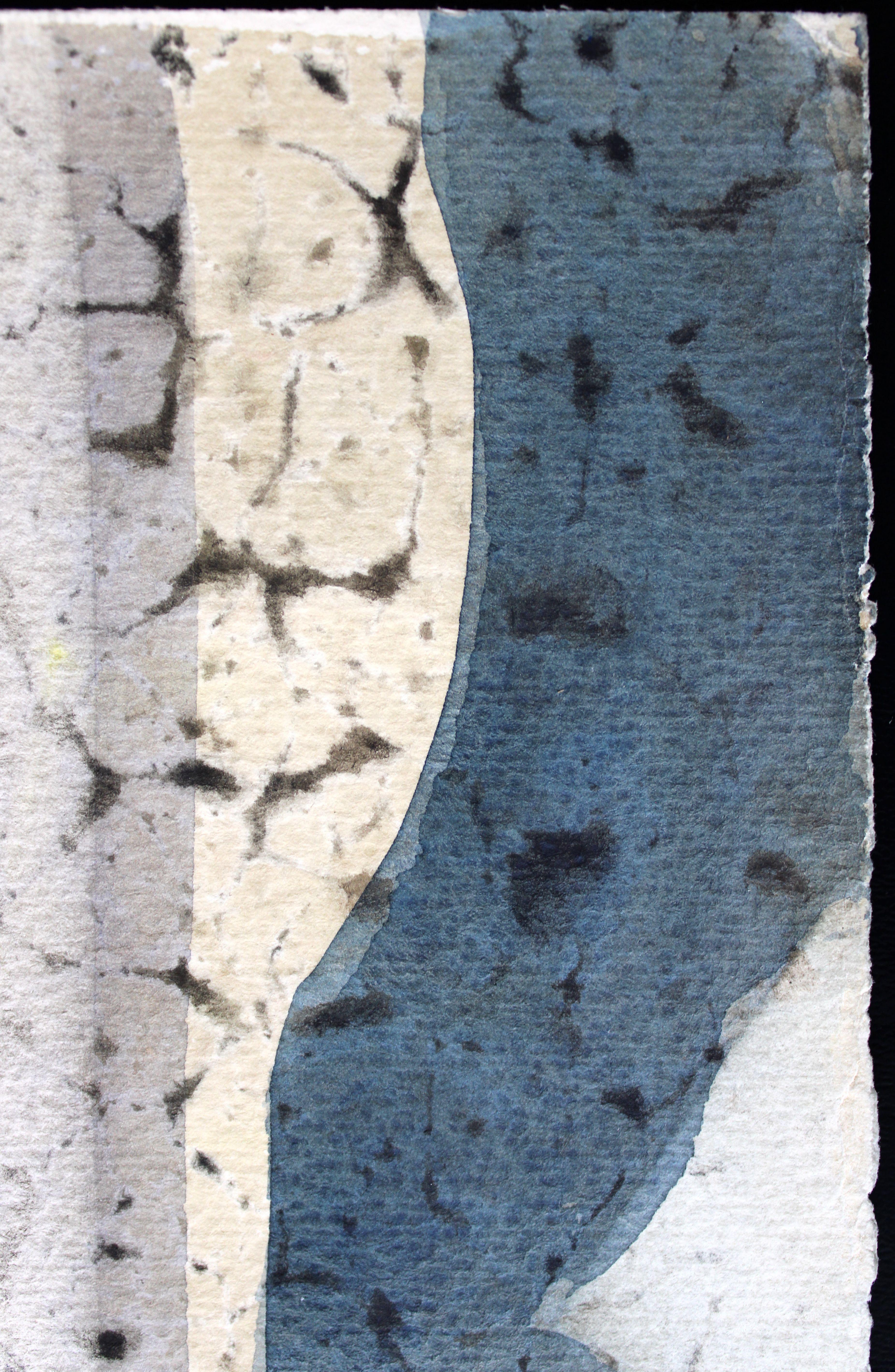 Composition. May 27. 1992, watercolor on paper, 73x48 cm For Sale 6