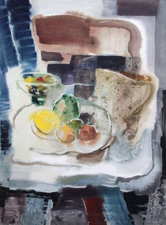 Frutas. Acuarela sobre papel, 74, 5 x 55 cm