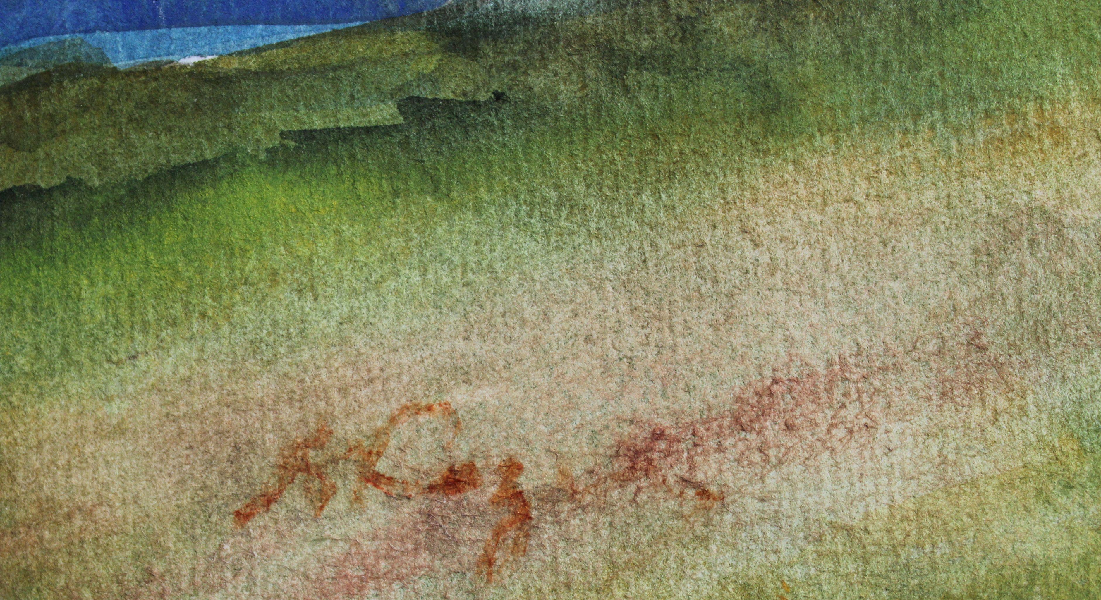 Pescatori. Carta, acquerello, 20x29,5 cm