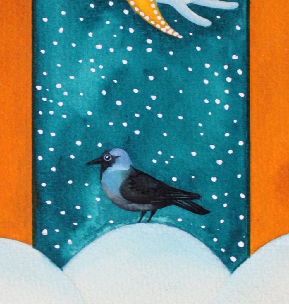 Winter - Modern Art by Kreituse Anita