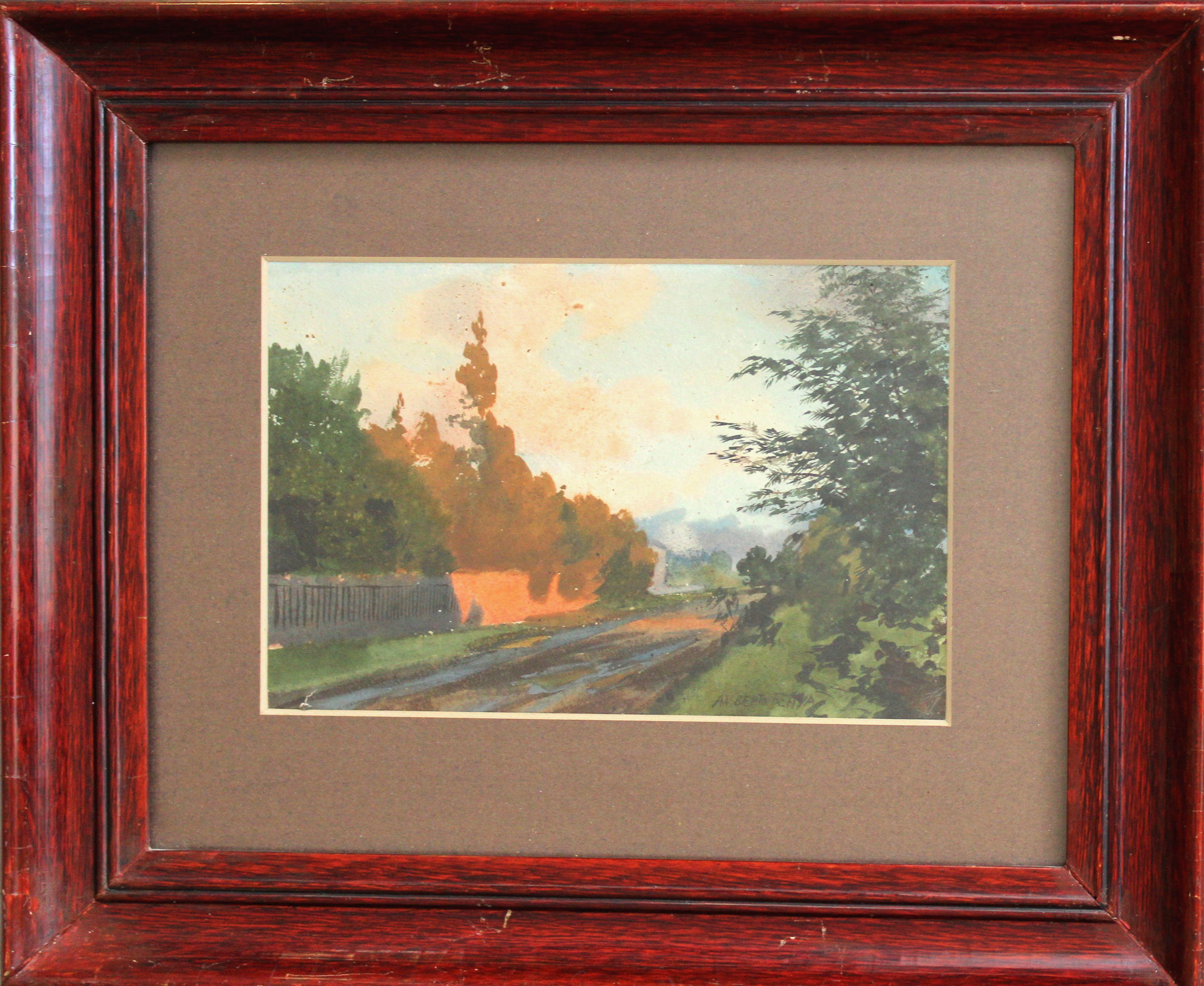 Road à Peterhof. en vente 1