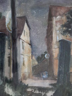Landscape Drawings and Watercolors