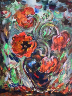 La noche de verano no vivida  2006. Papel, técnica mixta, 75x55 cm