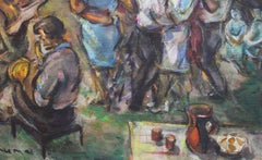 Country wedding  Paper, watercolor, 54x74 cm