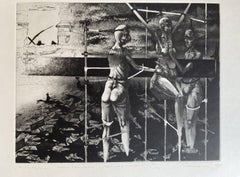Akinesia carta/incisione, 14x18 cm, 1989