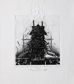 Architectural Details Catalogue 5, paper/etching, 57/75, 10x9 cm, 1990