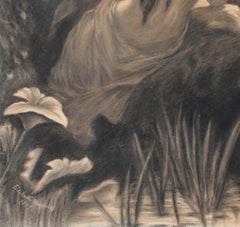 Elsbeth Rudolff(1861-1945) Sin título, papel/materia mixta, 76x50cm, 1889