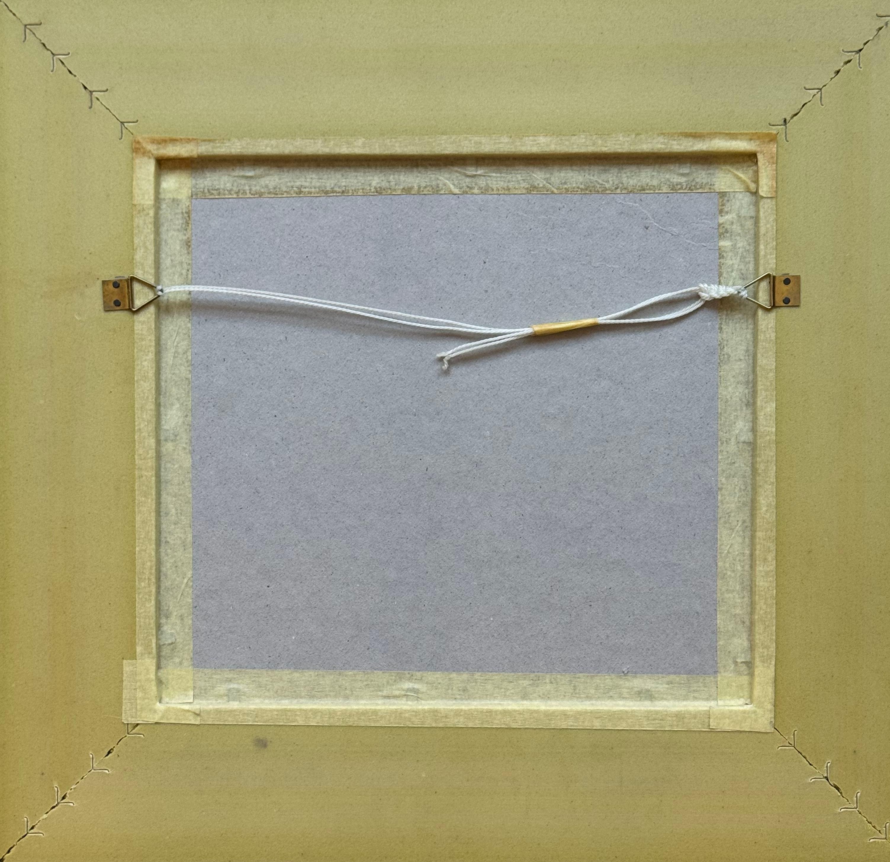 Confubulation de la libido transférée, papier/gravure, 22 x 24 cm - Symbolisme Art par Podolczak Igor