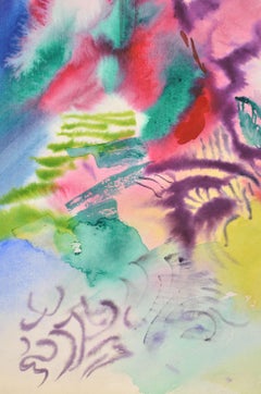 Masquerade Ball. Paper, watercolor, 60x80 cm