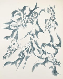 Longning. 1986. Paper, lithograph. 69x53 cm.