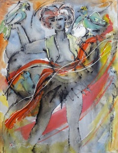 Dance. 1996, oil on canvas, 78, 5x61 cm