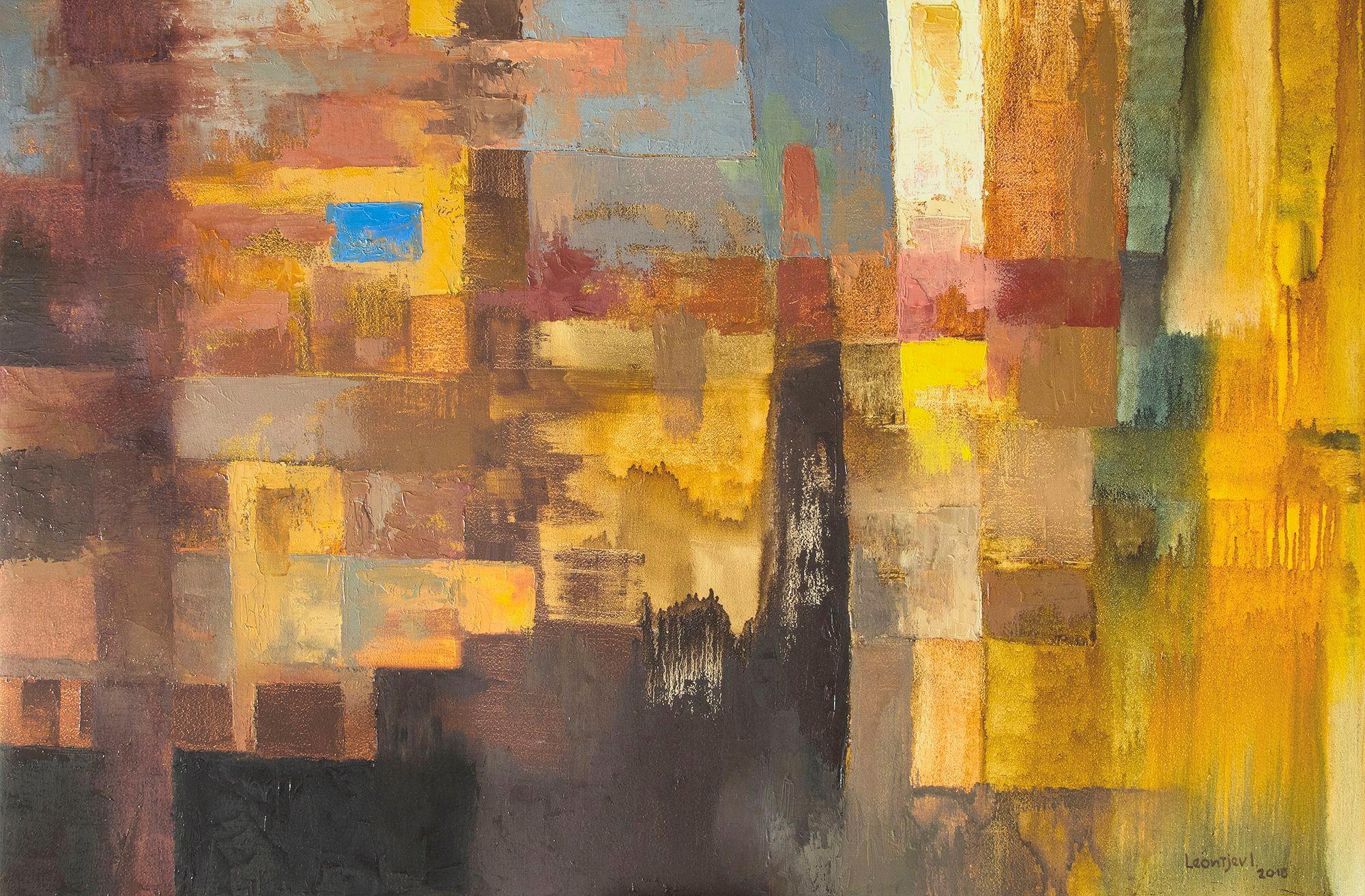 Metaphysical landscape. 2018, canvas, oil. 80x120 cm