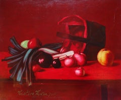  Still life with onions. 2005, oil on canvas, 60x73 cm