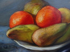 Natura morta serale. 2007, olio su tela, 60x80 cm