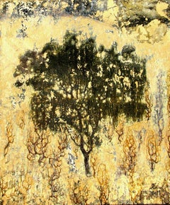Lampe de nuit. 2011, huile sur toile, 65 x55 cm