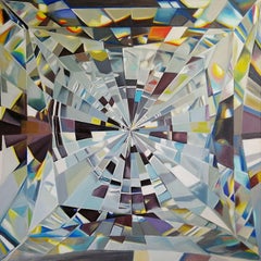 Gemstone. 2014. Oil on canvas, 120x120 cm