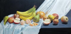 Fruits. 2019. Oil on canvas, 50x100 cm