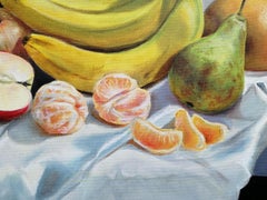 Fruits. 2019:: 2019. Peinture à l'huile sur toile 50 x 100 cm