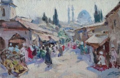 Bukhara. 1995, oil on canvas, 27х41 сm
