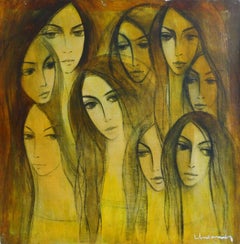 Woman. 1976. Oil on canvas, 80.5x80.7 cm