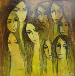 Woman. 1976. Oil on canvas, 80.5x80.7 cm