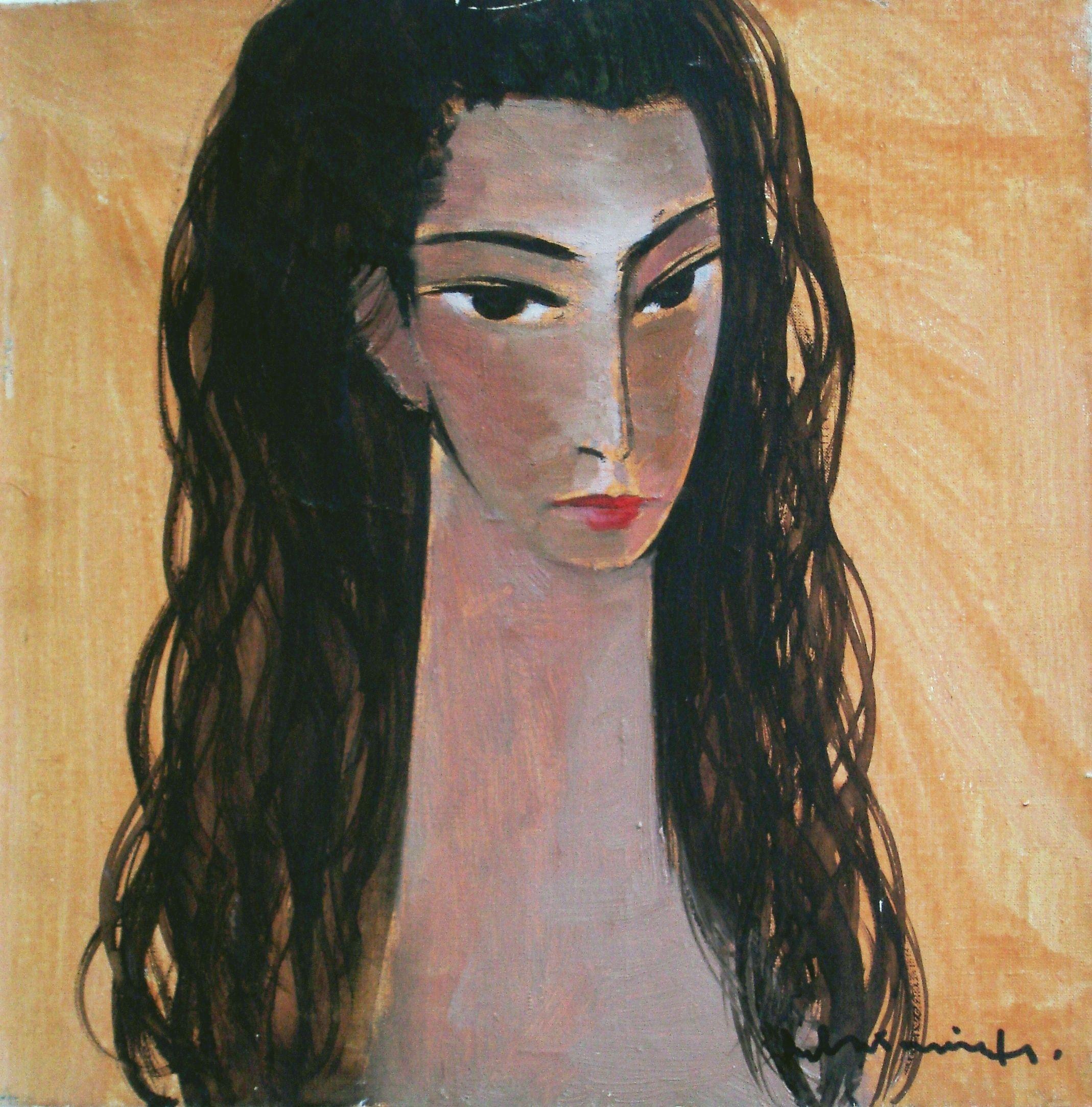 Bella. Oil on canvas, 50x50 cm