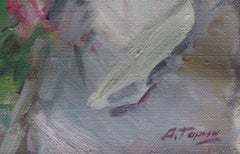 Phloxes. 1995, oil on canvas, 73x50 cm